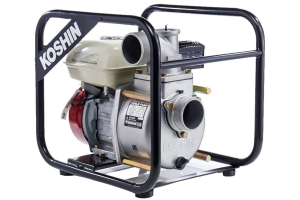 Мотопомпа бензиновая KOSHIN STH 80X для грязной воды 900 л/мин